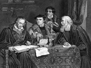 Measure: Left to Right: Philip Melancthon (1497-1560)