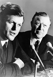 Reuther: From left, Senator Edward Kennedy, labor ?