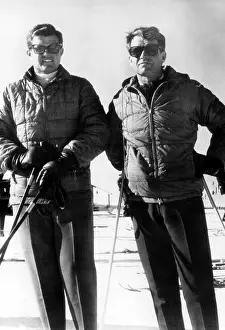 Aspen: From left: Senator-elect Edward Kennedy ?