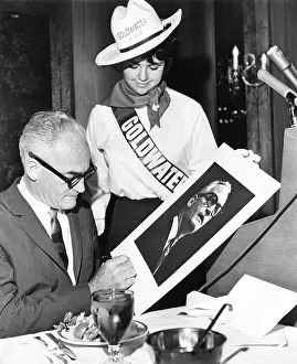 Autographing: From left: Senator and presidential candidate ?