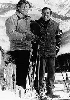 Vail: From left, Senators Edward Kennedy, Walter ?