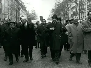 Waldeck: Left-wing political demonstration, Paris
