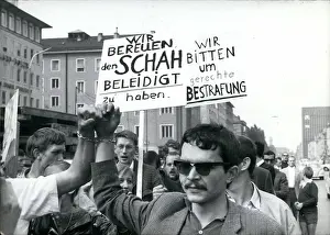 Offenders: Left-wing students demonstrating in Munich, Germany