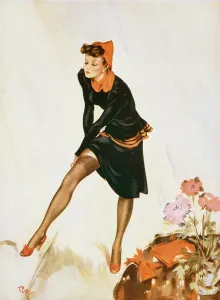 David Wright Collection (iln): Show a Leg by David Wright