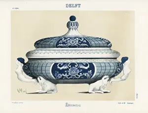 Delft: Legumiere or vegetable dish from Delft, Netherlands