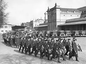 Lehrter: The Lehrter Station in Berlin, 1935