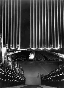 Searchlights: The Leibstandarte Adolf Hitler in Front of the Cathedral of