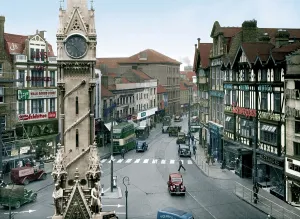 Belgrave: Leicester, Clock Tower and Belgrave Gate c1955