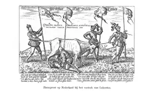 Caricatured: LEICESTER RECALLED 1586