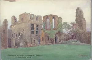 Quatremain: Leicester's building and presence chamber, Kenilworth Castle