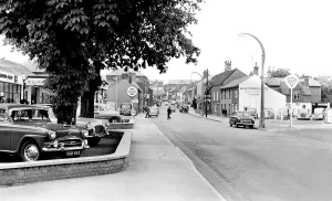 Buzzard: Leighton Buzzard, Lake Street c1955