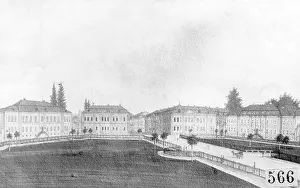 1790: Leipziger Platz in Berlin, around 1800