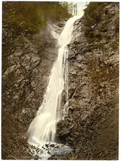 Leiter: Leiterfall (i.e. Leiter-Tal), Carinthia, Austro-Hungary