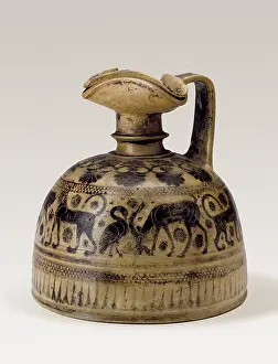 Lekythos: LEKYTHOS. ARCHAIC GREEK