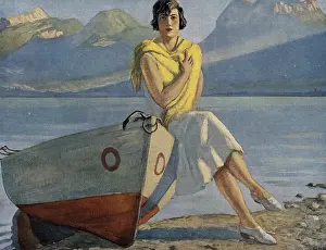Annecy: LELEU, A.. Lake Annecy