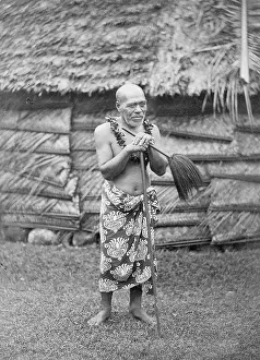 Samoa: Lemana, Samoan chieftain, 1903