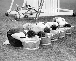 Bobbing: Lemon fishing contest