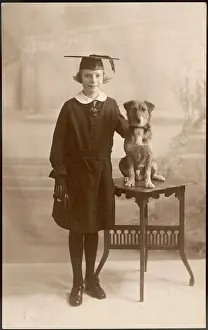 Evidently: LENA AND DOG 1923
