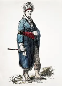 Brant: Full Length Portrait Joseph Brant Mohawk Indian