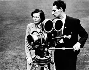 Ertl: Leni Riefenstahl with Hans Ertl, 1936
