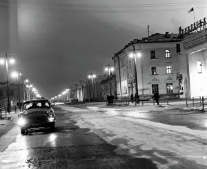 Yakutsk: Lenin Avenue. Yakutsk, 1967