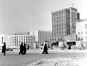 Yakutsk: Lenin Avenue. Yakutsk, 1967