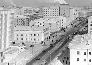 Yakutsk: Lenin Avenue. Yakutsk, 1980