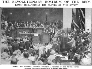 Haranguing: LENIN AT CONGRESS