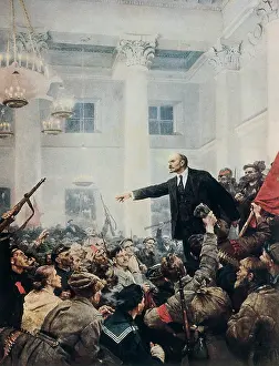Ilich: Lenin Giving A Speech