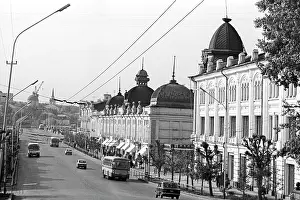 Omsk: Lenin street in Omsk, 1978