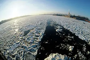 Neva: Leningrad in winter.1991