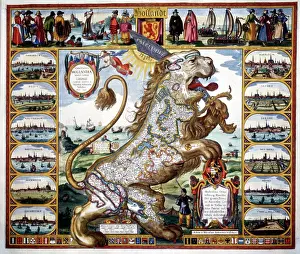 Visscher: Leo Belgicus