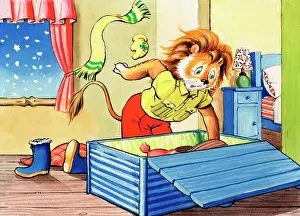 Mitten: Leo the Friendly Lion