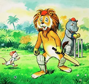 Bails: Leo the Friendly Lion