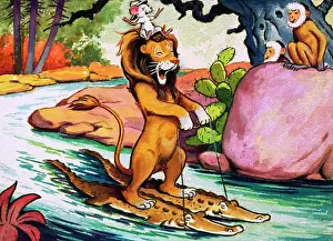 Crocodiles: Leo the Friendly Lion