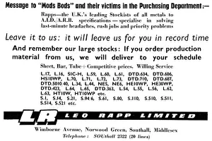 Rapp: Leo Rapp - Metals For The Aircraft Industry