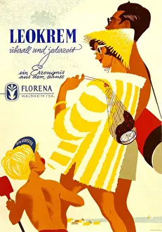 Holidaymaker: Leokrem advert