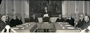Coty: Leon Noel, Constitutional Council, referendum results