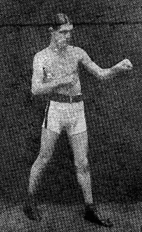 Fists: Leon Poutet, French boxer