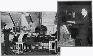 Sergeyevich: Leon Theremin - demonstrates the theremin in London