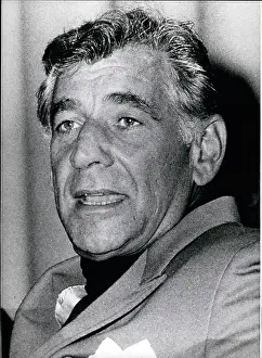Presently: Leonard Bernstein, American composer and conductor