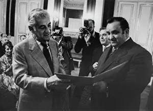 Bernstein: Leonard Bernstein with Fred Sinowatz