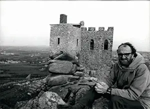 Ripped: Leonard Williams, new owner of Carn Brea, Cornwall