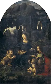Balk: LEONARDO DA VINCI (1452-1519). The Virgin of