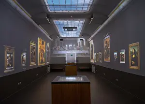 Projections: Leonardo da Vinci gallery, Chateau du Clos Luce, Amboise