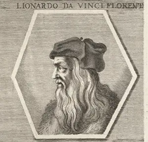 Draughtsman: Leonardo da Vinci, Italian painter and polymath, 1452-1519