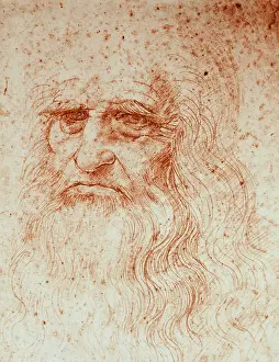1452: Leonardo Da Vinci, self-portrait