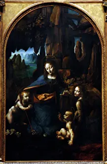 Baptist: Leonardo da Vinci, The Virgin of the Rocks