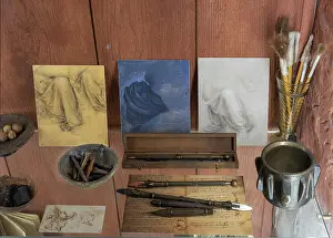 Clos: Leonardo da Vinci workshops, Chateau du Clos Luce, Amboise
