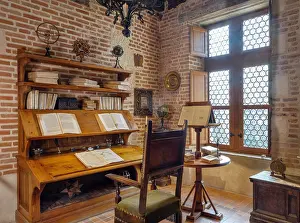Clos: Leonardo da Vinci workshops, Chateau du Clos Luce, Amboise